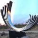 Kinetic Wind Modern Abstract Art Decorative Garden Metal Sculpture Exterieur