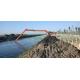 Hyundai Excavator 24m Long Reach Boom And Arm Q355B For R450