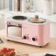 3 In 1 Automatic Breakfast Maker Machine Coffee Frying Pan Mini Oven