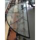 semicircle patina caming decorative glass all clear beveled