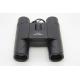 Black Portable Compact Folding Binoculars , Compact Sports Binoculars With Neck Strap