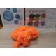0.5D 51mm Polyester Synthetic Fibre For Yarn Spinning Premium Fluorescein