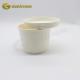 Plain Food Grade Disposable Cup Lids Paper Ice Cream Cups With Lids Custom