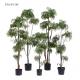 Lifelike Artificial Fern Tree , Artificial House Plants Iron Wire Delightful Impression