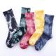 Custom Soft Cotton Crew Socks Knitted Breathable Colorful