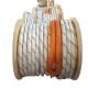 Tug Towing Ship Mooring Rope Double Braided UHMWPE Core With Polyester Cover