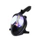 Silicone 180 Degree Full Face Goggles With Snorkel Diving Using