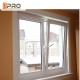 Thermal Break System Aluminium French Tilt And Turn Window With Toughened Glass