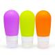 Colorful Leak Proof 60ml Silicone Travel Bottles Sets
