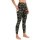 Dry fit Richee Womens Yoga Leggings Amry Green Camo Workout Pants