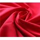 230T Red Polyester Rayon Spandex Fabric , Jersey Knit Fabric For Garment