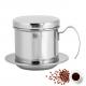 50ml Reusable Paperless Vietnam Coffee Filter Stainless Steel Coffee Dripper Pot