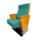 Green Fabric Auditorium Theater Seating Upholstered Hotel Banquet Church Chair