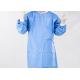 Blue 35g 45g SMS SMMS Disposable Sterile Surgical Gown Anti Static