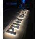 Custom Metal Outdoor Illuminated 3d Signage with Professional Backlit Led Letter Sign
