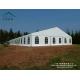White / Clear Fabric Large Wedding Tents In Kenya / Backyard Tent Party
