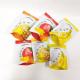 Smell proof reusable food mylar stand up snack plastic packaging bag with hang hole