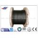 1570-1960MPA High Tensile Wire Rope For Loading / Unloading , 10m-2000m / Reel