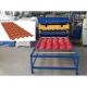 Mexico Popular Zincalum Color Coated Q Step Tile Making Machine Glazed Tile Roof Sheet Roll Forming Machine