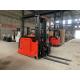 5.5 km/h Travel Speed 3 Way Electric Pallet Stacker with Lever Operation Brake Mode