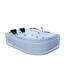 Bubble Massage Sanitary Bathtub Whirlpool Extra Large Soaking Tub For Two Acrylic