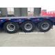 Oversized Cargo Low Bed Semi Trailer 30 Ton -100 Ton Transportation