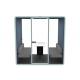 Private Office Phone silence room for council hall sound absorption movable customized color