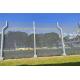 1-2.2m Sport Farm 358 Mesh Fencing 60x80mm Post