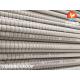 ASTM A213 304L (1.4306) Stainless Steel Corrugated Finned Tube Pickled Heat Exchanger Tube