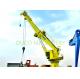 AC380V Telescopic Boom Electric Hydraulic Crane For Offshore Oil Supply Platform