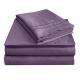 Polyester Filling Supple Bed Sheet Set for Twin Queen King Size Bedding Collections