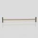 Low Density Aluminum Alloy Long Hanging Bar With Leather