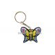 Manufacturer Personalized custom 2d 3d fashionable butterfly goldfish eagle holder key chain with eco-friendly soft pvc