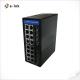 Industrial 16-port 10/100/1000T 802.3at PoE + 8-port 100/1000X SFP Managed Ethernet Switch