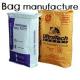 50kg Cement Packing Bags Putty Sack Polypropylene Square Bottom Plastic Bags