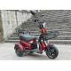 Drum Brake Small 60V 32Ah Three Wheel Electric Scooter
