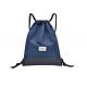 600D Polyester Drawstring Backpack , Water Resistant Custom Pull String Bags