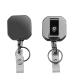 Deyi Badge Reel Heavy Duty Tactical Metal Retractable Keychain Badge Reel With Carabiner Clip Hold Up