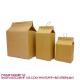 Kraft paper Rice Pouches Bulk Food Storage Bag Reusable Heat rice Sealable Bag Packaging