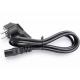 Computer Monitors Printers AC DC Power Cable European Power Cord Schuko Plug