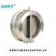 API594 Stainless Steel CF8 Dual Plate Wafer Check Valve