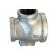 ISO9001 Cross Galvanized Malleable Iron Pipe Fittings