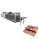 PLC Control Two Depositors Chocolate Moulding Machine 100kg/hour