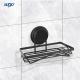 Bathroom Pendant Suction Cup Soap Holder No Drilling Stainless Steel Shelf