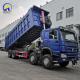 12 Wheels Dump Truck HOWO Tipper Truck with Front Lifting 8500*2500*3400mm Seats ≤5