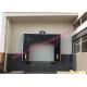 Mechanical Retractable Inflatable Loading Dock Doors Seals Polyester Fabric Door Shelter
