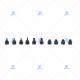 ASM SIPLACE NOZZLES ,metal nozzle , pick and place vacuum nozzle