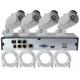 4MP 2MP  Surveillance Camera System Bullet Camera Outdoor POE NVR IP Camera Home Security