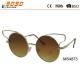 2018 fashion metal sunglasses with 100% UV protection lens, suitable for men and women