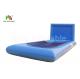 Eco - Friendly Blue Rectangle Inflatable Sports Games With Mesh For Kids